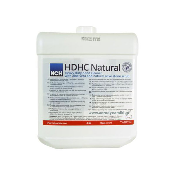 Καθαριστικό χεριών με aloe vera HDHC Natural
