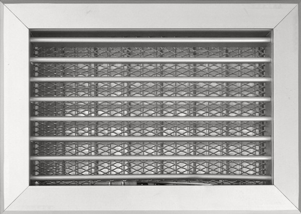 Περσίδα τζακιού Τ1Π-ΠΛ-Τ ρυθ.πτερύγια πλέγμα και τάμπερ 40Χ10